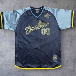 FUBU Vintage Y2K City Series 05 Carolina Navy Baby Blue Jersey Men's Size XL